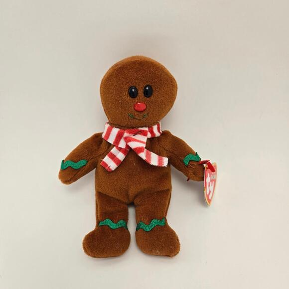 Toys Ty Jingle Beanie Yummy The Gingerbread Man 45 Inch Poshmark